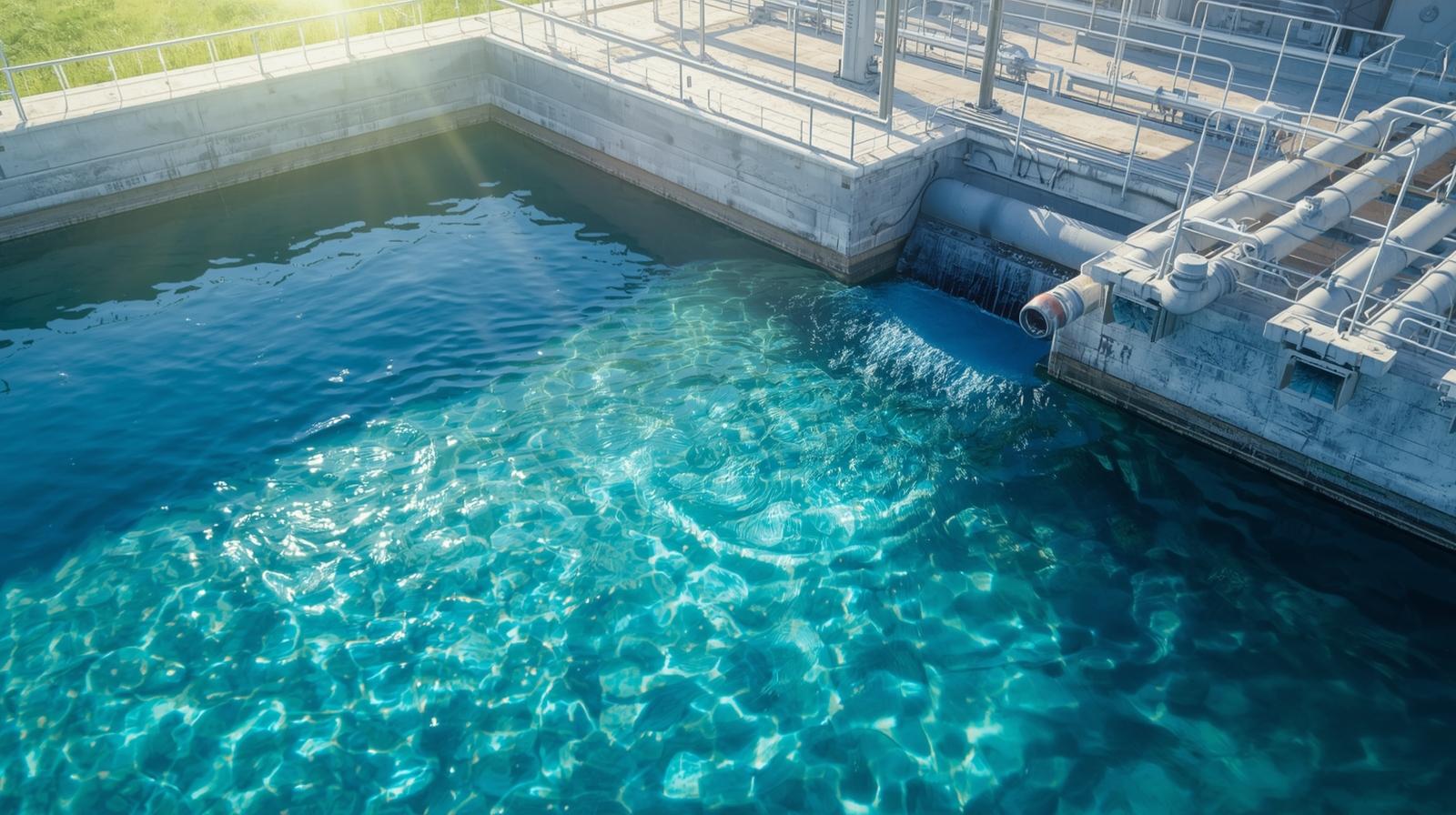 Biological treatment aeration tanks